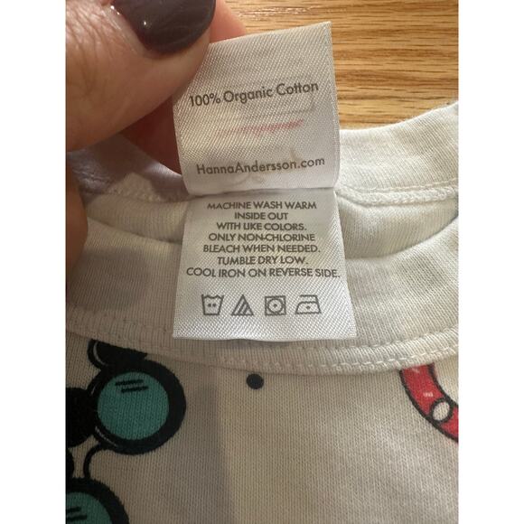 Hanna Andersson Disney Mickey Mouse Short John Pajamas Size 130cm 8Y Unisex - Picture 8 of 8